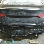 Покраска и кузовной ремонт Hyundai Solaris после удара в заднюю часть авто