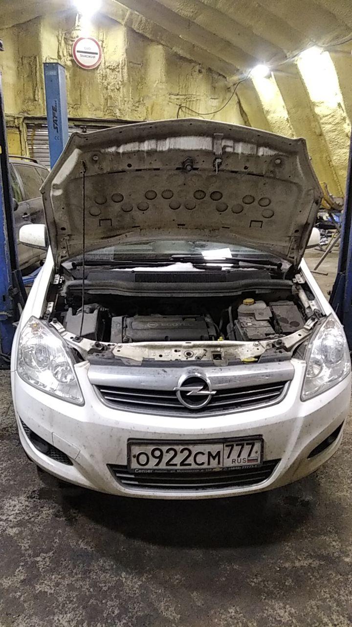 Opel Zafira с года - система отопления и вентиляции